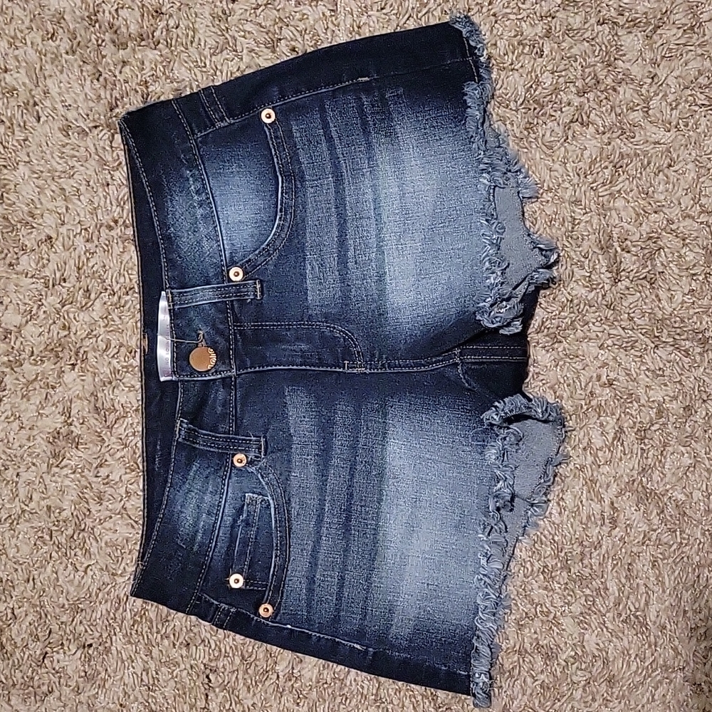 No Boundaries Denim Shorts